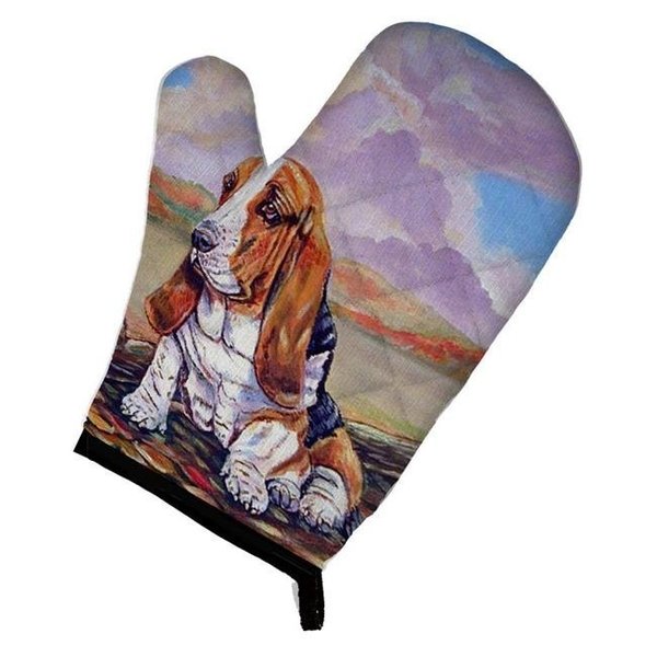 Carolines Treasures Carolines Treasures 7004OVMT Basset Hound Oven Mitt 7004OVMT